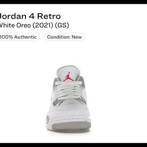 Brand new Air Jordan 4 Oreos dropped 7/3/21